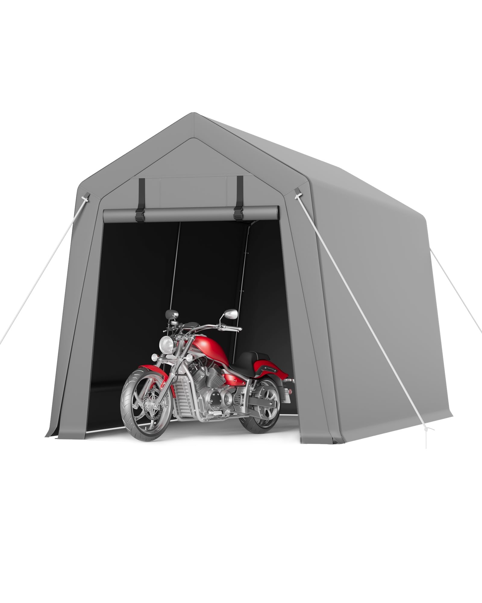 Amazon.com: 7 x 12 ft Carport Storage Shed, Portable Garage